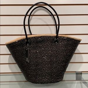 Sequin tote bag